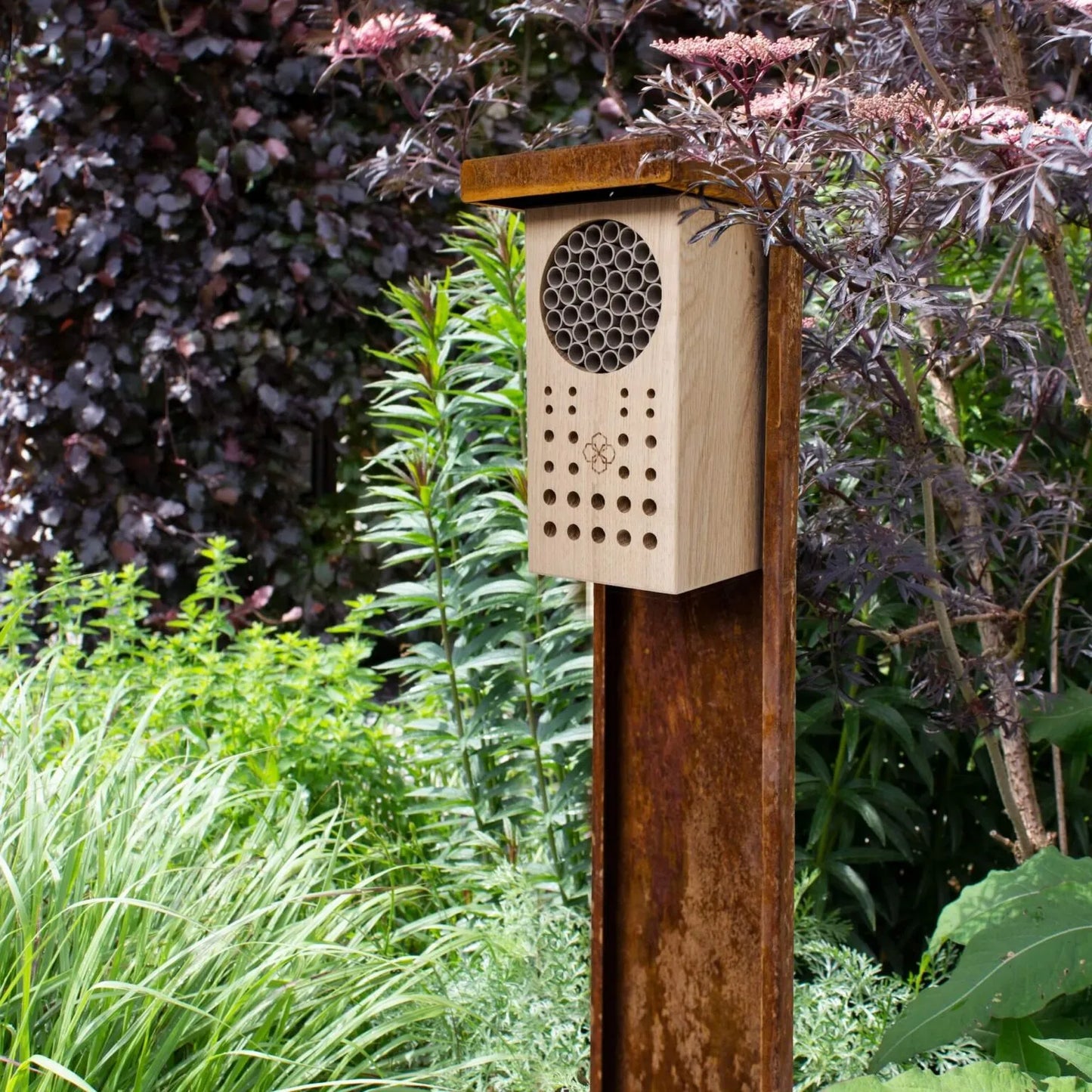 Insectenhotel Bee&Bee cortenstaal