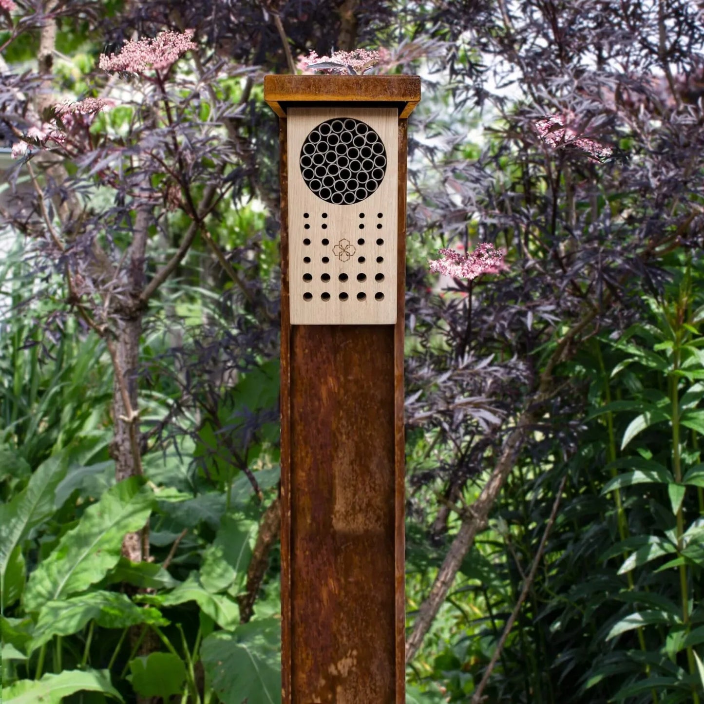 Insectenhotel Bee&Bee cortenstaal