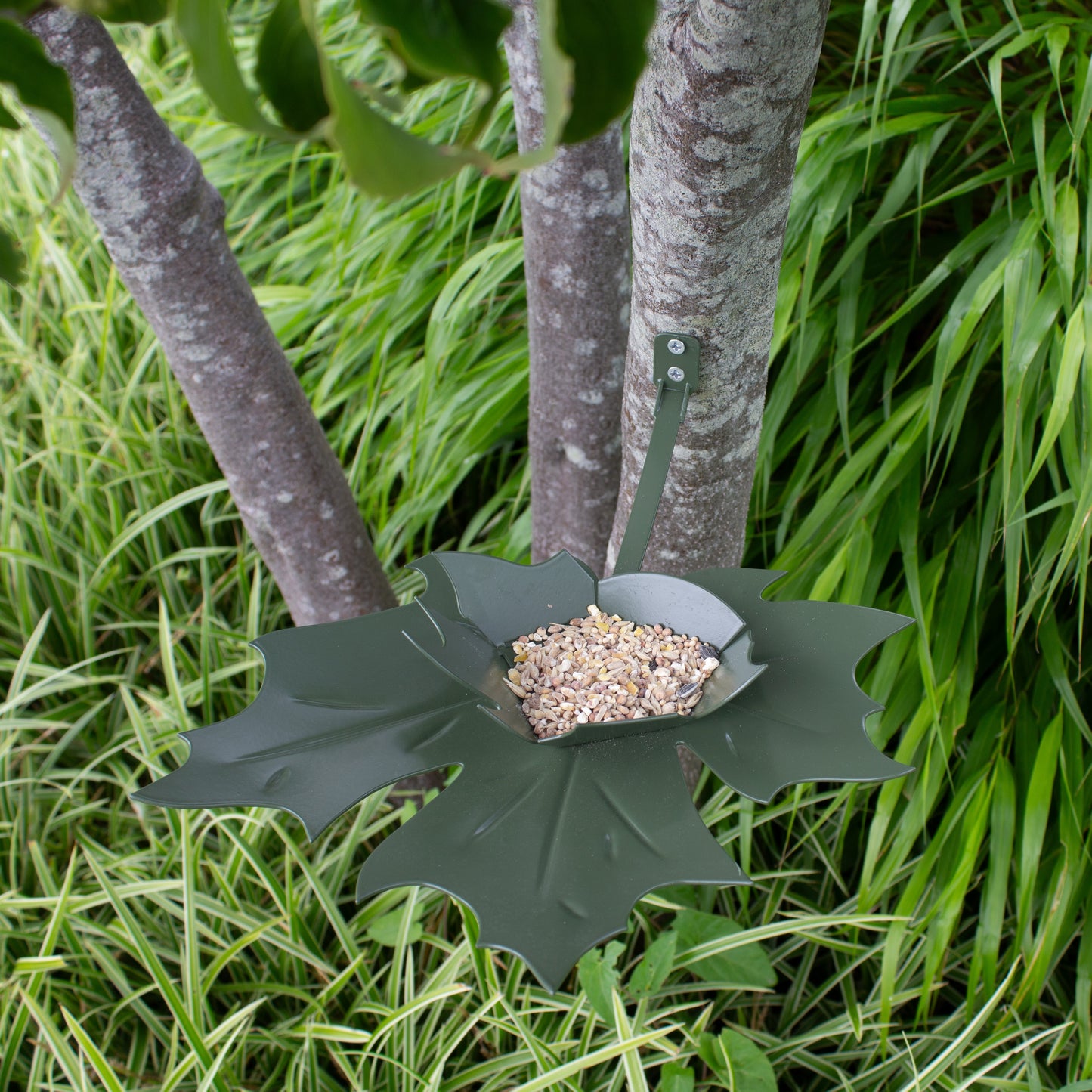 Vogelvoederschaal Leaf Me groen