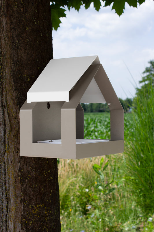 Vogelvoederhuisje 'The Barn' bruin