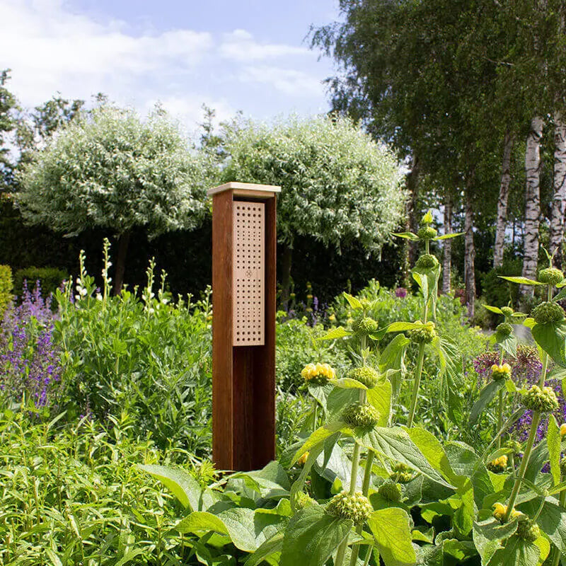 Insectenhotel wilde bijen High-End Cortenstaal