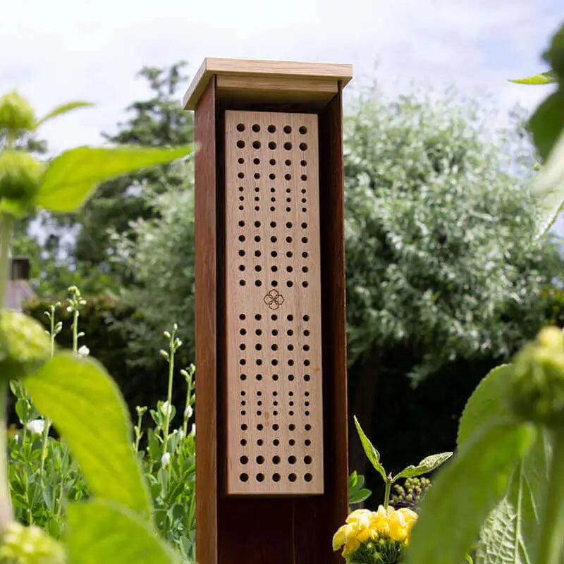 Insectenhotel wilde bijen High-End Cortenstaal