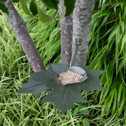 Vogelvoederschaal Leaf Me groen