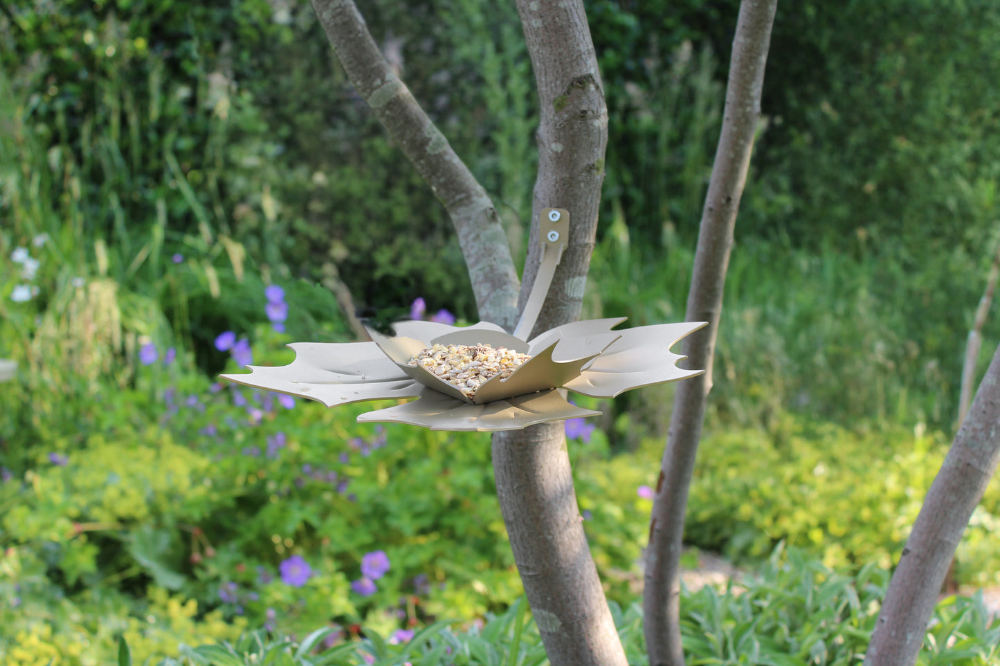 Vogelvoederschaal- Leaf Me - Beige