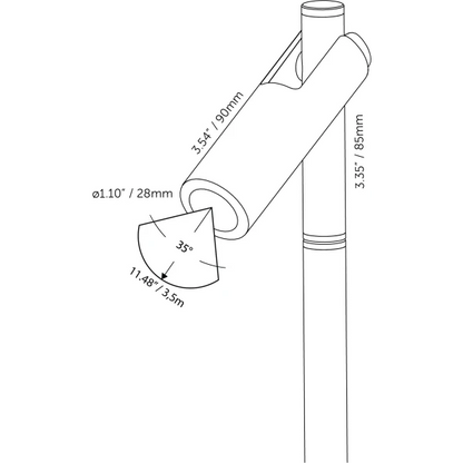 In-Lite LED Aim Low 12V/1,2W